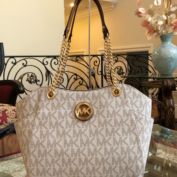 Michael Kors jet set signature handbag&wallet - Picture 4 of 8